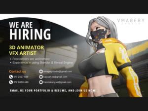 freelance 3d animators
